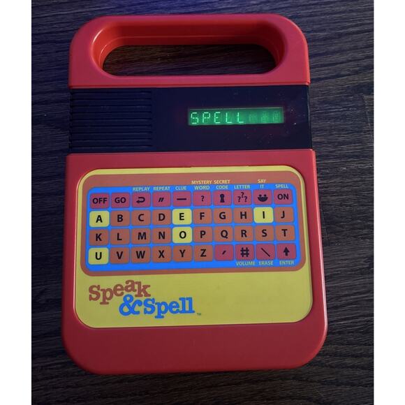 Vintage Texas Instruments Speak & Spell Tested Works Great Condition - Picture 1 of 1